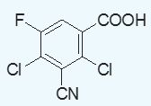 2,4-Dichloro-3-cyano-5-fluorobenzoic acid